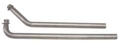 Pypes Performance Exhaust - Pypes DGU14S Stainless Steel Manifold 2.5" Downpipes 3 Bolt for 64-74 Chevy - Image 1