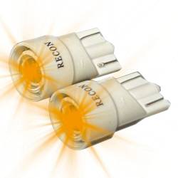 Recon - Recon 264200AM 194/168 LED Turn Signal Light Bulb Amber Pair - Image 2