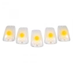 Recon - Recon 264159CL LED Cab Roof Light Kit Clear/Amber 88-02 GM C/K Truck - Image 2