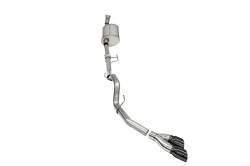 Corsa Performance - Corsa Perf 21166BLK 3.0" Cat-Back Single Side Exit for 21-24 F150 3.5T 145.4" WB - Image 1