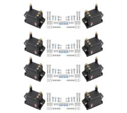 MSD - MSD Ignition 828038 Pro 600 Black High Output Ignition Coils 50000V 8Pc - Image 1