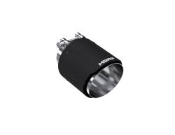 MBRP Exhaust - MBRP Exhaust T5180CF 3" In Carbon Fiber Dual Wall Angle Cut 4.5" Out Tip - Image 1