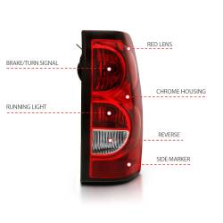 Anzo USA - Anzo USA 311302 Taillight Assembly - Image 4