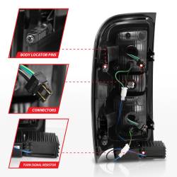 Anzo USA - Anzo USA 311290 LED Smoked Taillight Assembly for 14-18 Chevy Silverado 1500 - Image 5