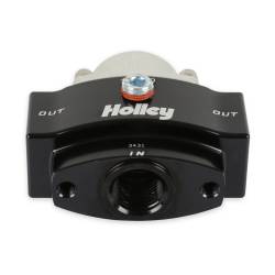 Holley - Holley 12-840KIT Billet Bypass Fuel Pressure Regulator Kit 4.5-9 PSI w/Gauge - Image 3