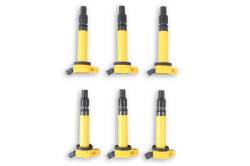 ACCEL - ACCEL 140630-6 Direct Ignition Coil Kit for Lexus/Toyota 6Pc Yellow - Image 1
