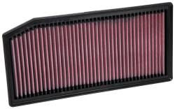 K&N - K&N 33-3142 High-Flow Washable Replacement Air Filter for 19-22 Mercedes-Benz - Image 2