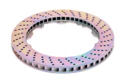 Dinan - Dinan D230-0393-D Rear Drilled Brake Rotor Set 345x28mm for BMW - Image 1