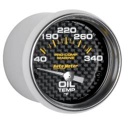 AutoMeter - AutoMeter 200764-40 Marine Electric Oil Temperature Gauge - Image 3