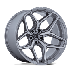 Fuel 1PC - Fuel Off Road FC854AX17905012N FLUX 17x9 5x5.0 -12mm Platinum - Image 1