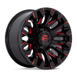 Fuel 1PC - Fuel Off Road D82918901750 D829 Quake 18x9 8x170 1mm Gloss Black/Milled Red - Image 1