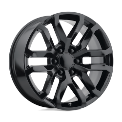 Performance Replicas - Performance Replicas PR196 22x9 6x5.5 24mm Satin Black 196SB-2295824 - Image 1
