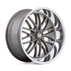US Mag 1PC - US Mag Wheels U139 SANTA CRUZ 22x10.5 5x5.0 0mm Anthracite/Milled U13922057357 - Image 1