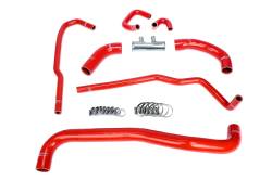 HPS Performance - HPS 57-2090-RED Red Radiator Heater Coolant Hose Kit for 11-14 Ford F150 V8 - Image 2