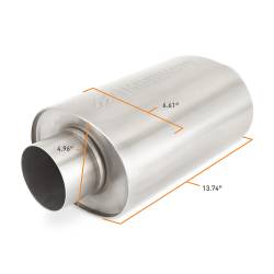 Mishimoto - Mishimoto MMEXH-RES-3BR 3" Universal SS Exhaust Resonator - Image 2