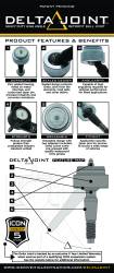 ICON Vehicle Dynamics - ICON 614550 Delta Joint Kit for 05-23 Tacoma/Tundra/Sequoia/Titan XD/GM 1500 - Image 4