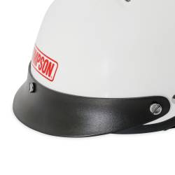 Simpson Safety - Simpson Safety 9430041 Shorty Crew X-Large Pit Crew Helmet Gloss White - Image 2
