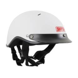 Simpson Safety - Simpson Safety 9430011 Shorty Crew Small Pit Crew Helmet Gloss White - Image 5