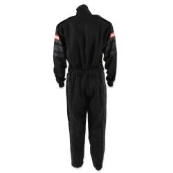 Racequip - RaceQuip 110003RQP One Piece Fire Racing Suit Black Medium - Image 3