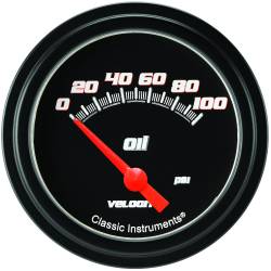 Classic Instruments - Classic Instruments VS281BBLF Engine Oil Pressure Gauge - Image 6
