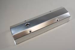 PRW - PRW 4035000 Valve Cover Aluminum Fabricated for Chevy SB Tall Satin Silver - Image 2