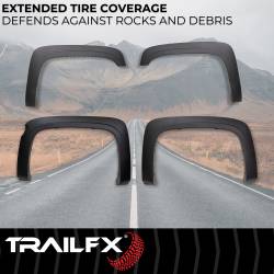 TrailFX - TrailFX TFC3003OE OE Style Fender Flares 2" Tire Coverage 4Pc - Image 2