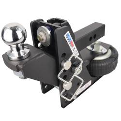 Shocker Hitch - Shocker Hitch SH-HDMB610-200-25 Shocker HD 20K 2" Max Black Air Receiver Hitch - Image 2