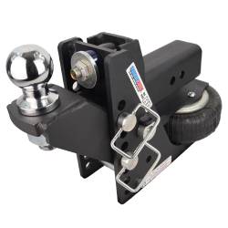 Shocker Hitch - Shocker Hitch SH-HDMB610-300-25 Shocker HD 20K 3" Max Black Air Receiver Hitch - Image 1