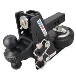 Shocker Hitch - Shocker Hitch SH-HDMB620-200BLK Shocker HD 20K 2" Max Black Air Receiver Hitch - Image 2