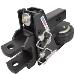 Shocker Hitch - Shocker Hitch SH-HDMB660-250 Shocker HD 20K 2.5" Max Black Air Receiver Hitch - Image 1