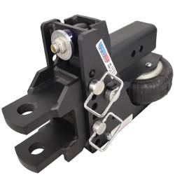 Shocker Hitch - Shocker Hitch SH-HDMB660-300 Shocker HD 20K 3" Max Black Air Receiver Hitch - Image 1
