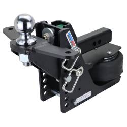 Shocker Hitch - Shocker Hitch SH-MB610-200-25SC Shocker 12K 2" Max Black Air Receiver Hitch - Image 2