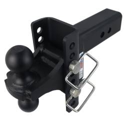 Shocker Hitch - Shocker Hitch SH-XR125-340BLK Shocker XR 16K 2.5" Adjustable Receiver Hitch - Image 1