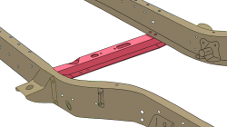 Rust Buster Frameworks - Rust Buster RB7364 Transmission Crossmember for 73-87 GM K10/K20 Trucks - Image 8