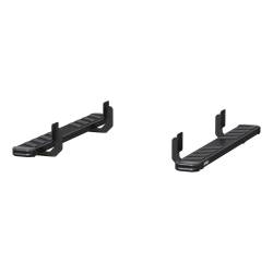 ARIES - ARIES 2554024 6"x53" Black Steel Running Boards for Ford F250/F350 Regular Cab - Image 1