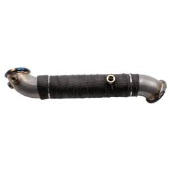 Wehrli Custom Fabrication - Wehrli F100704 3" Stainless V-Band Down Pipe for 11-15 Chevy 6.6L LML Duramax - Image 2