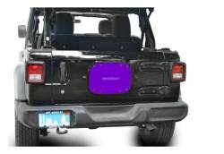 Steinjager - Steinjager J0048222 Spare Tire Carrier Delete Plate Sinbad Purple for Jeep JL - Image 1