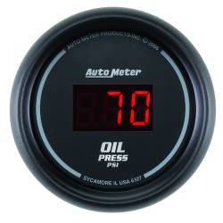 AutoMeter - AutoMeter 6327 Sport-Comp Oil Pressure Gauge 5-100PSI 2-1/16" - Image 1