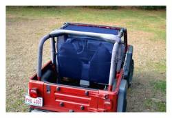 Steinjager - Steinjager J0043629 Teddy Top Truckster Mesh Bikini Blue for Jeep Wrangler TJ - Image 1