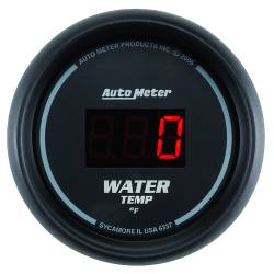 AutoMeter - AutoMeter 6337 Sport-Comp Water Temperature Gauge 0-340-DEG F 2-1/16" - Image 1