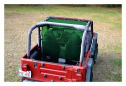 Steinjager - Steinjager J0043632 Teddy Top Truckster Mesh Bikini Green for Jeep Wrangler TJ - Image 1