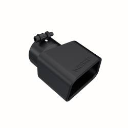 MBRP Exhaust - MBRP Exhaust T5120BLK Tip 4" x 3" Rectangle Angled Cut Black - Image 1