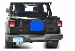 Steinjager - Steinjager J0048214 Spare Tire Carrier Delete Plate Playboy Blue for Jeep JL - Image 1