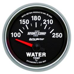 AutoMeter - AutoMeter 3637 Air Core Sport-Comp II Water Temperature Gauge 100-250F 2-1/16" - Image 1