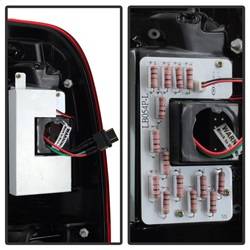 Spyder Auto - Spyder Auto 5084736 LED Light Bar Taillights Red for 08-16 Ford Super Duty - Image 2