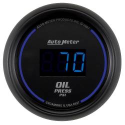AutoMeter - AutoMeter 6927 Cobalt Digital Oil Pressure Gauge 5-100PSI 2-1/16" - Image 1