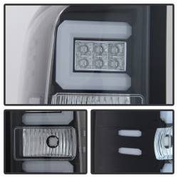 Spyder Auto - Spyder 5079985 Black/Clear LED Taillights for 14-16 Silverado/Sierra 1500/2500HD - Image 3