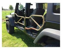 Steinjager - Steinjager J0040937 Front/Rear Tubular Trail Doors Mil. Beige for Jeep JK 4DR - Image 1