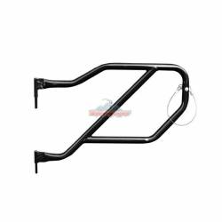 Steinjager - Steinjager J0048323 Rear Tubular Trail Doors Bare for Jeep Wrangler JL 4DR - Image 1