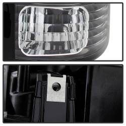 Spyder Auto - Spyder Auto 5001351 Black/Clear LED Taillights Rear Light Assembly - Image 5